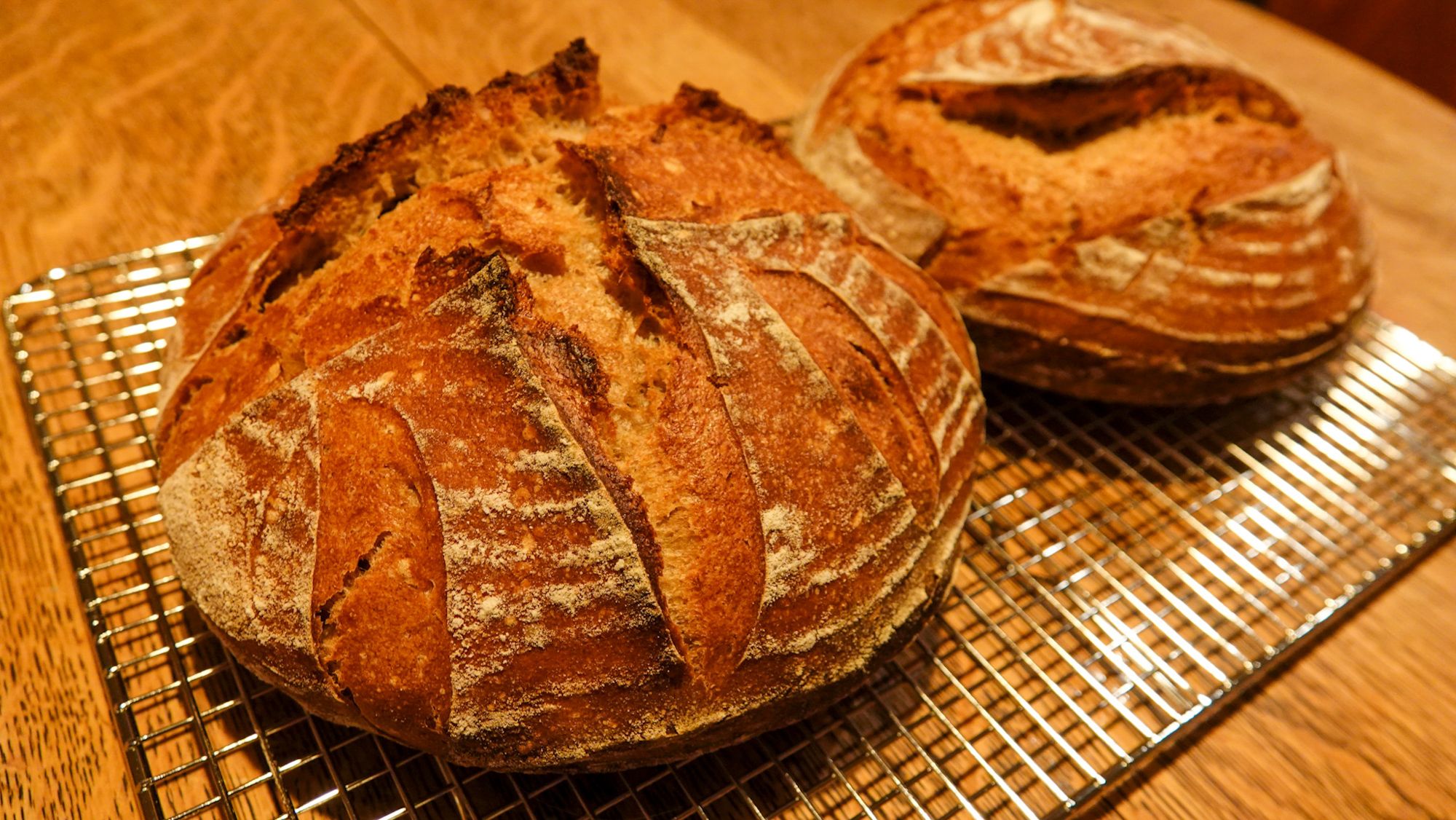 Recipe: Rye and Whole Wheat Sourdough Bread