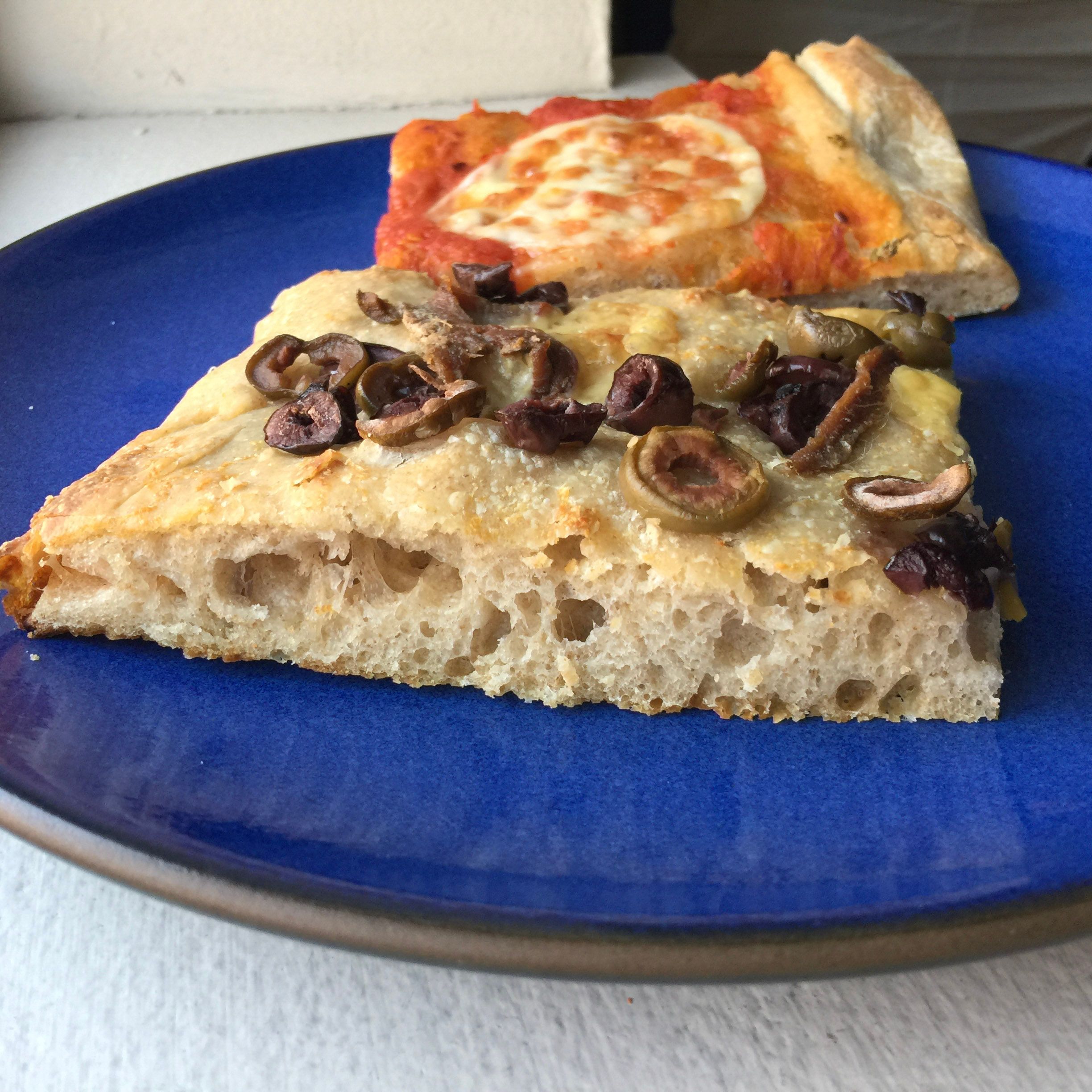 Sourdough focaccia - Crumb!