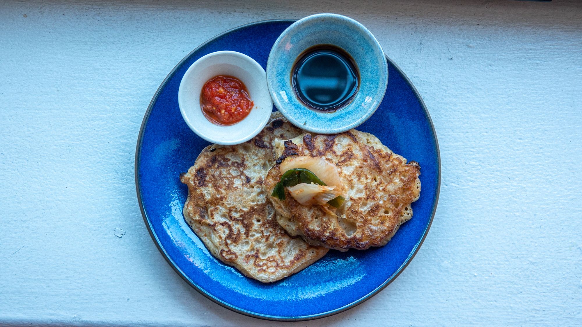 Recipe: Easy Kimchi Pancakes