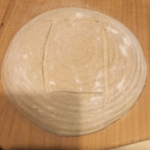 Sourdough bread scoring