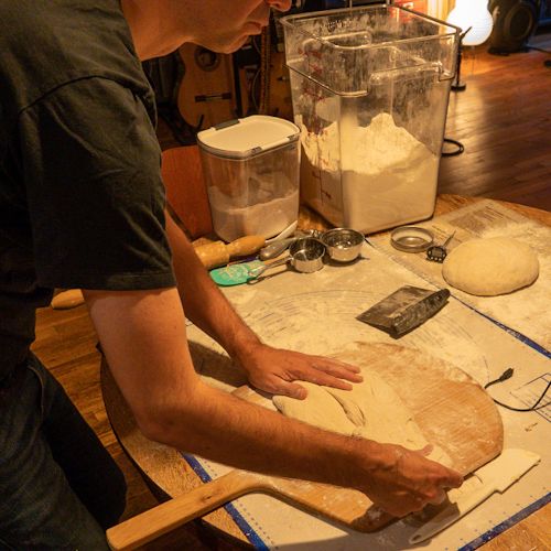 Sourdough bread making