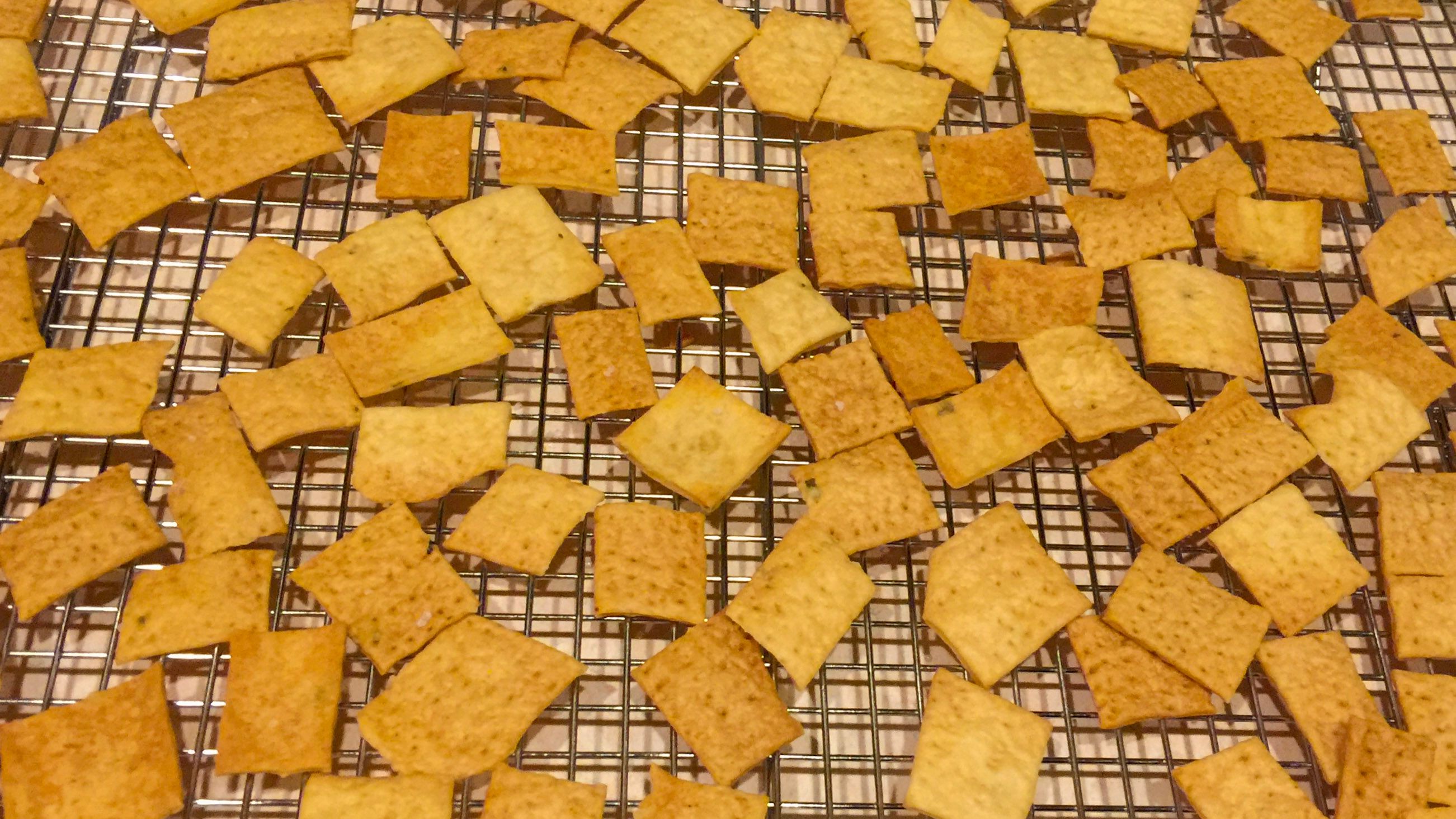 Recipe: Sourdough Crackers